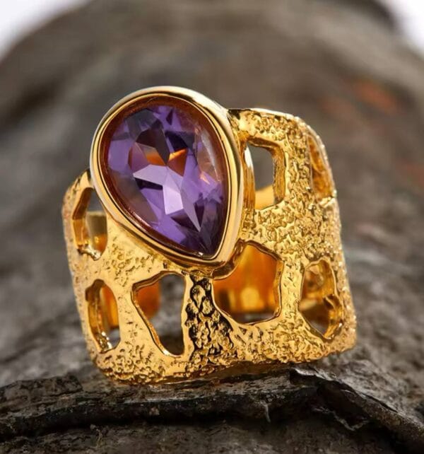 Anillo de amatista - Imagen 3
