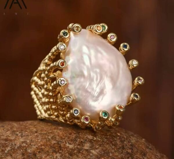 Anillo Pearl, Joyería Luison