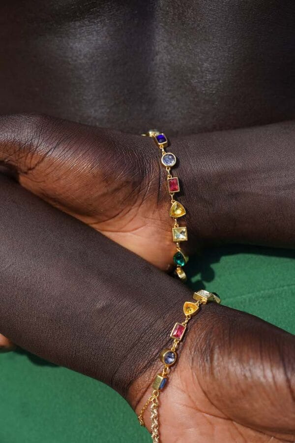 Hermandad | Set Brazaletes Swarovski, Joyería Luison