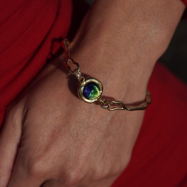 Brazalete Muranian Geométric Love, Joyería Luison