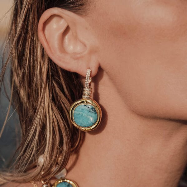 Magazine | Pendientes Lapislázuli, Joyería Luison