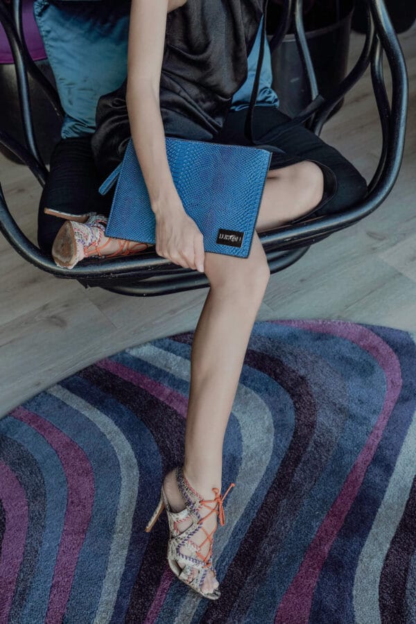 Bolso Garbo Azul, Joyería Luison