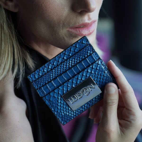 Cartera Azul | Animal Blue, Joyería Luison