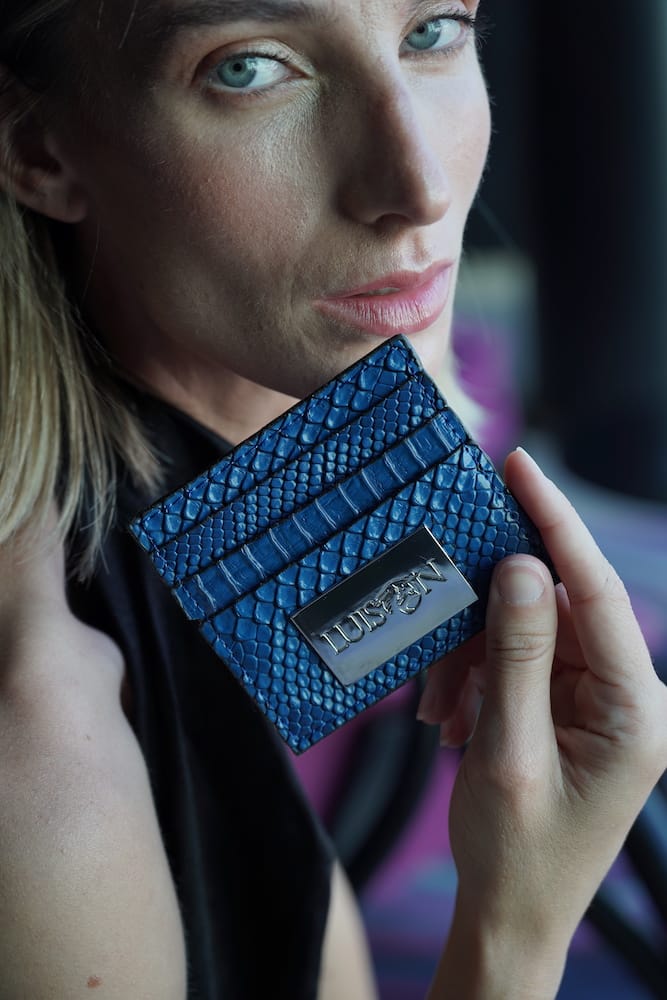 Cartera Azul | Animal Blue, Joyería Luison