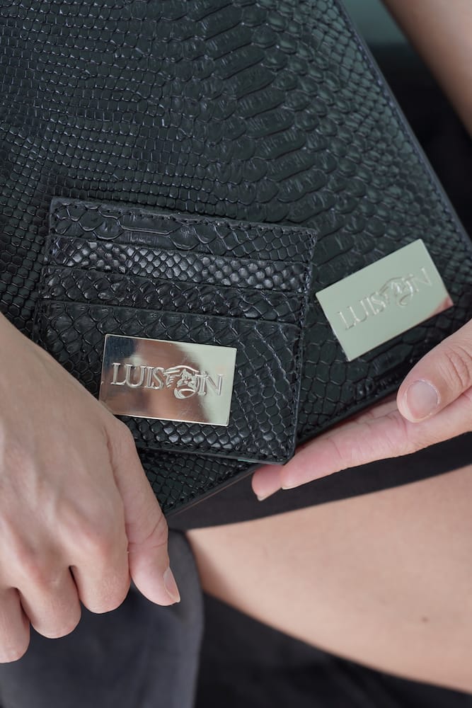Bolso Garbo Negro, Joyería Luison