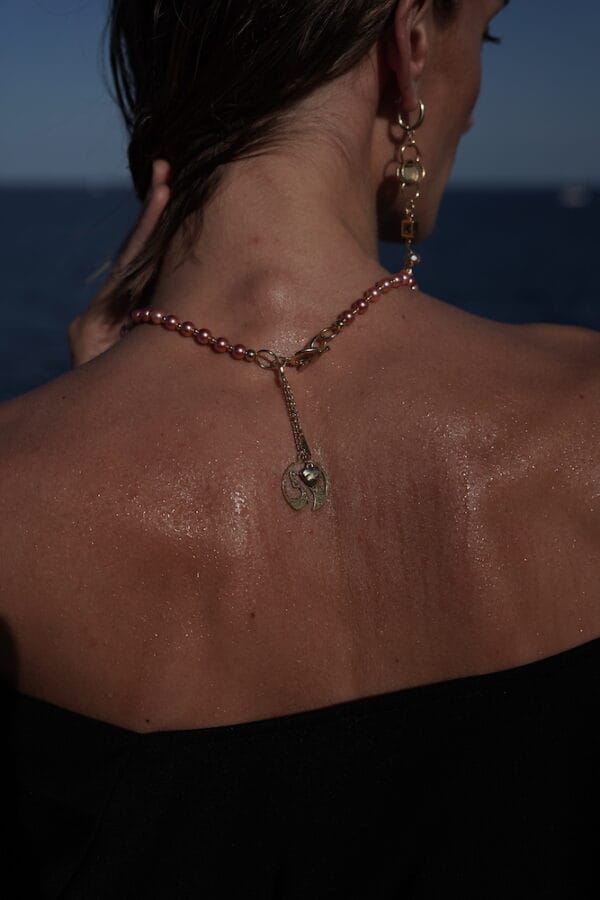 Collar Pink Love Perlas Rosas y Plata 925, Luison