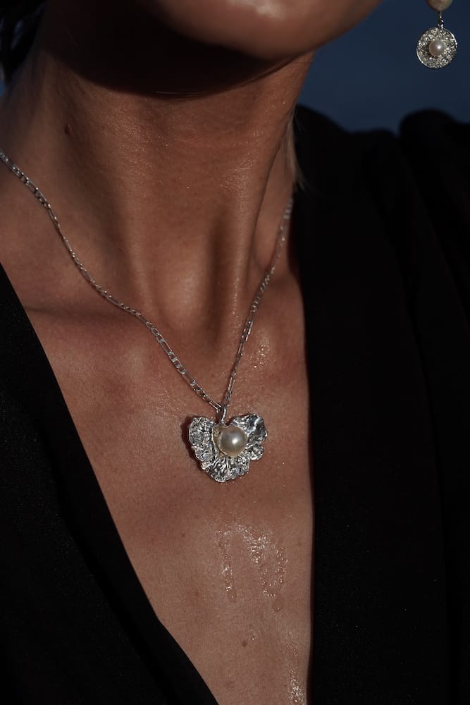 Eternity | Collar de Plata 925 con Perla, Joyería Luison