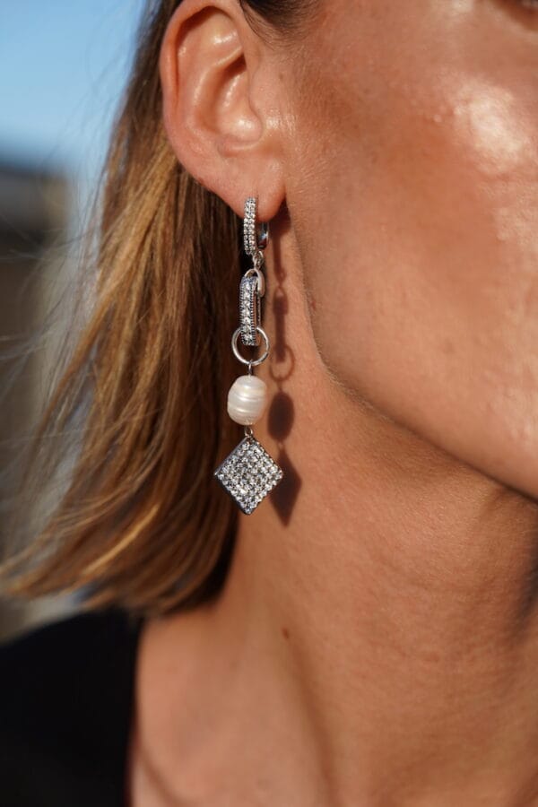 Pendientes SILVER GLOW, Joyería Luison