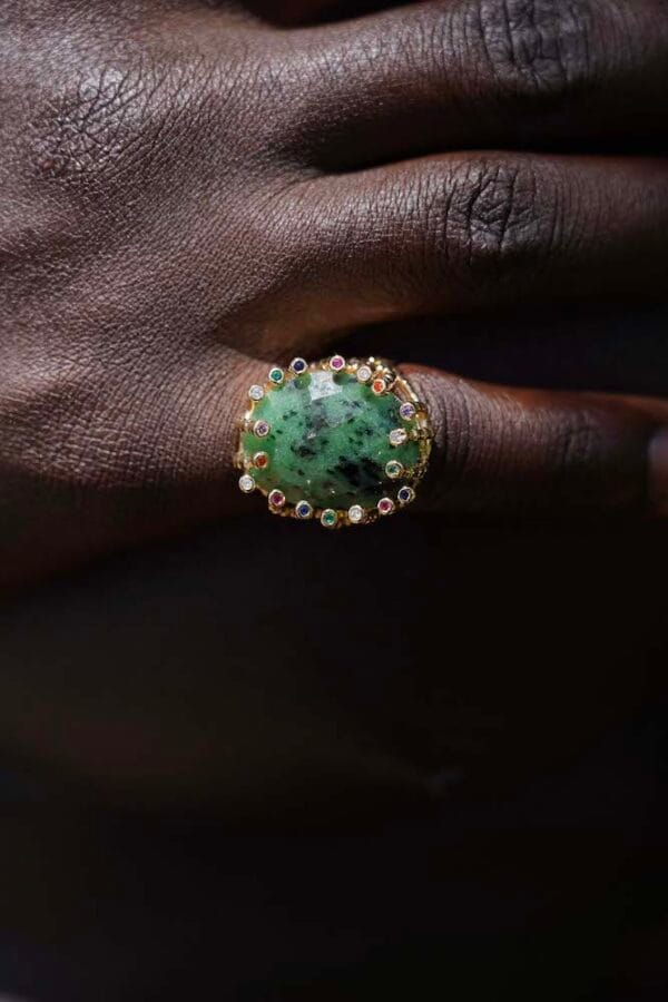 Anillos de Piedras Preciosas y Cristal Curativo en Oro y Plata, Joyería Luison