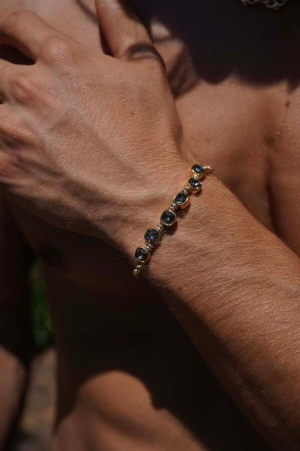 Brazalete Blueberry Gold, Luison