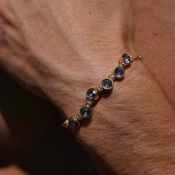 Brazalete Blueberry Gold, Luison