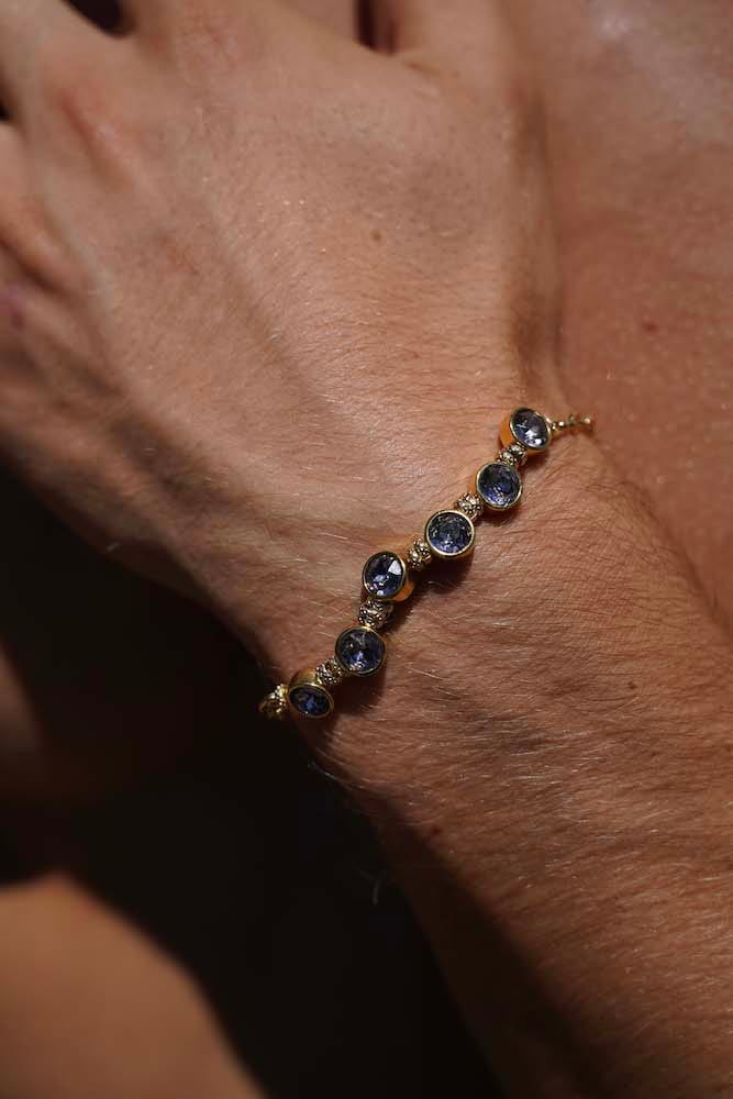 Brazalete Blueberry Gold, Luison