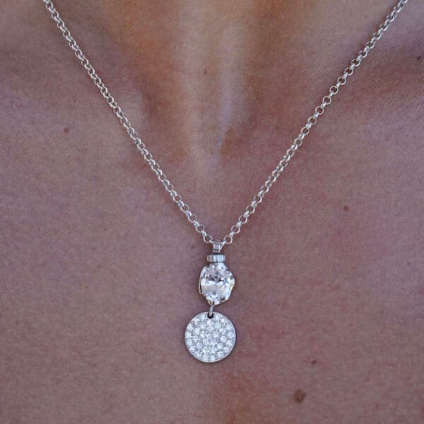 Collar Plata 925 Moissanita | Mar de Plata, Joyería Luison