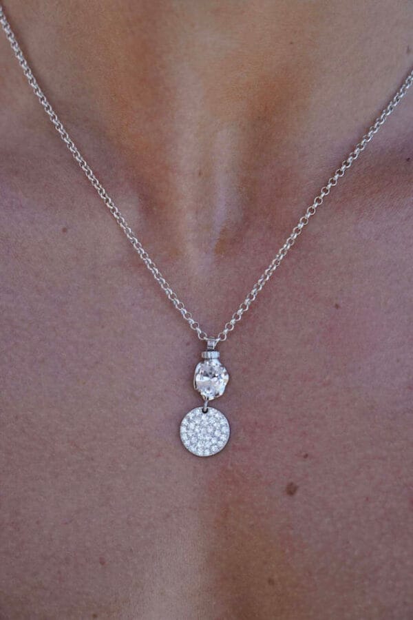 Collar Plata 925 Moissanita | Mar de Plata, Joyería Luison