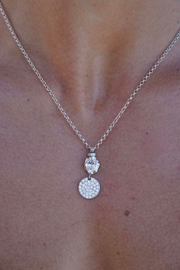 Collar Plata 925 Moissanita | Mar de Plata, Joyería Luison