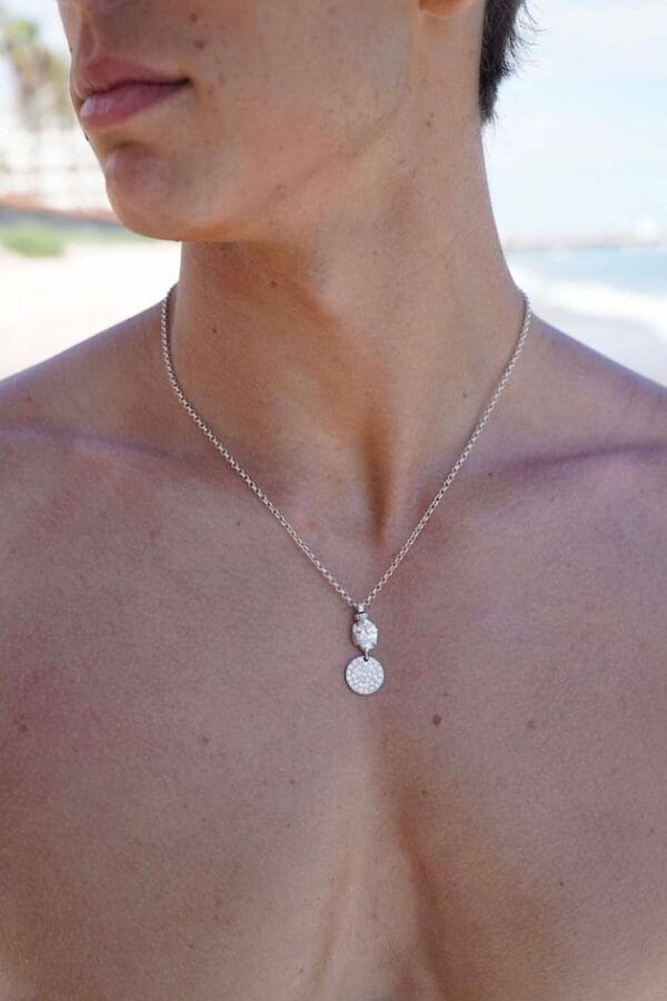 Collar Plata 925 Moissanita | Mar de Plata, Joyería Luison