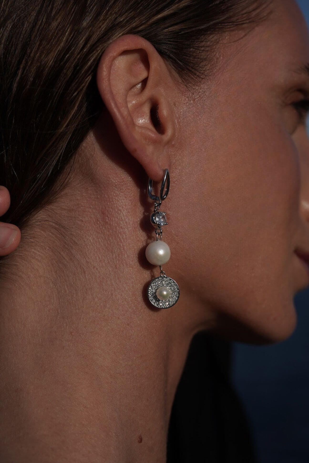Pendientes Miracle Unisex de Plata 925, Luison