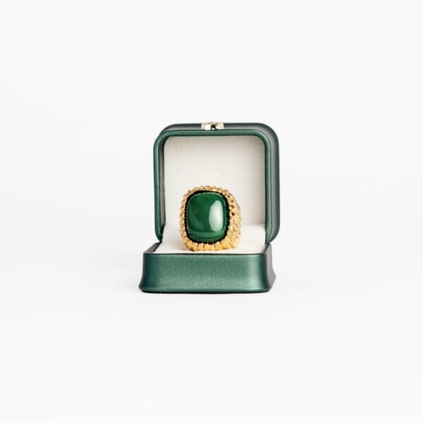 Anillo Aventurina Gold, Joyería Luison