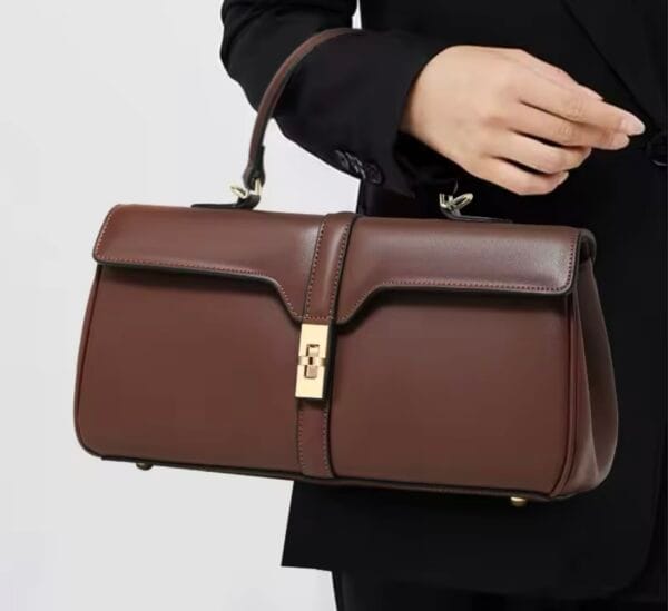 Bolso Elegante de Piel | Bandolera Caramelo Mujer | LUISON