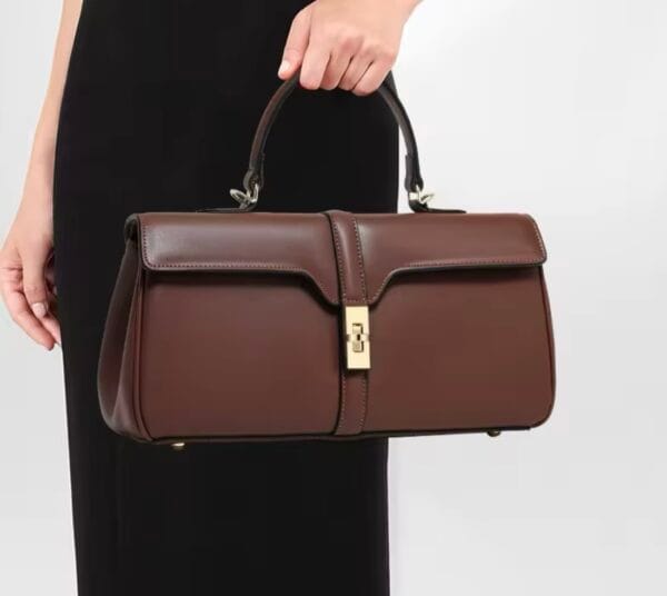 Bolso Elegante de Piel | Bandolera Caramelo Mujer | LUISON