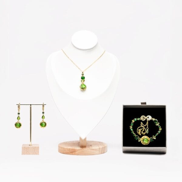 Conjunto Suerte Esmeralda 2025, Joyería Luison