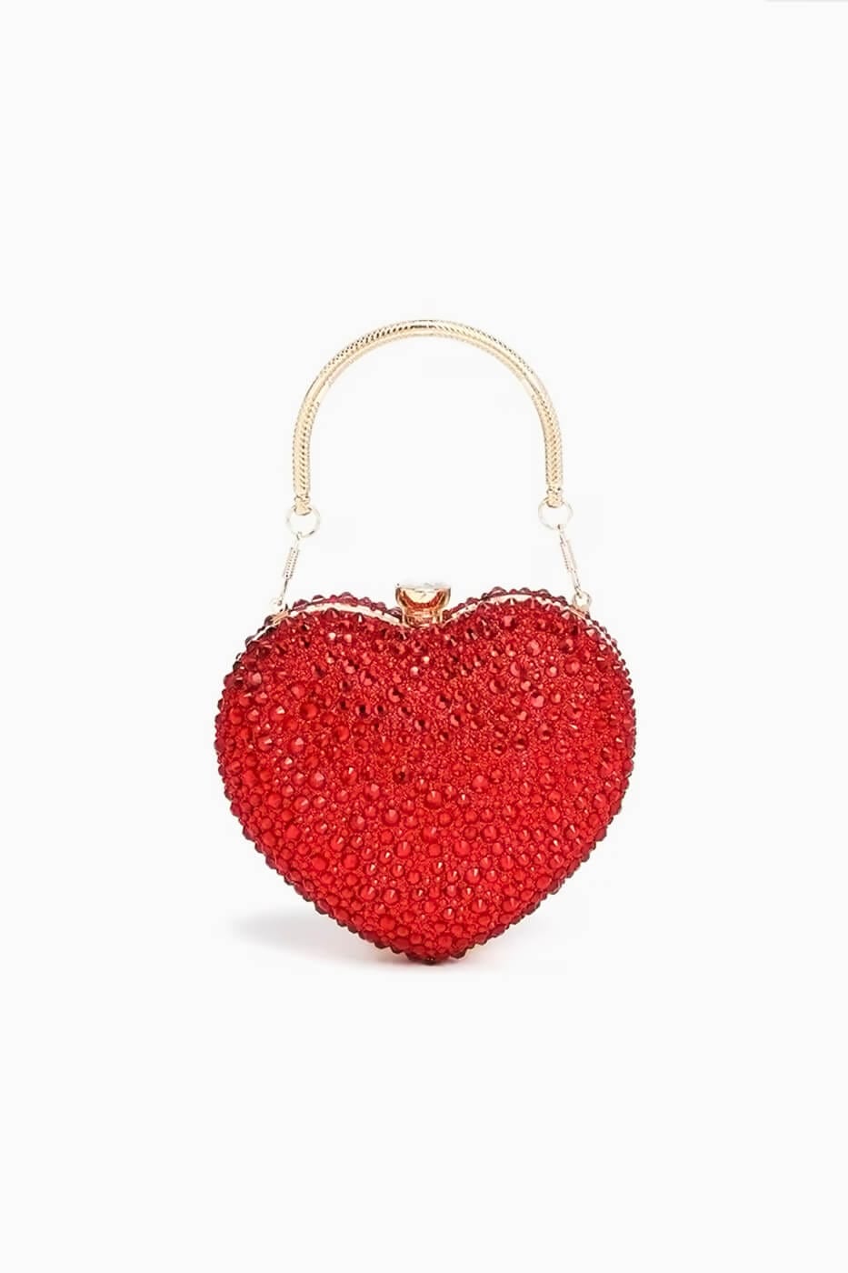 Bolso de Mano Corazón Rojo