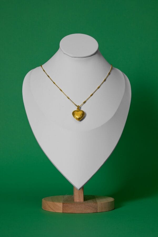 Collar Corazón Oro 18k | Colgante Plata 925 | LUISON