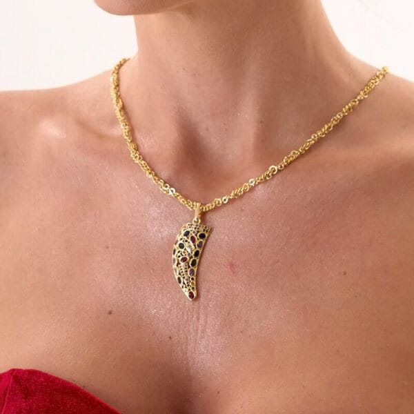 Gargantilla Horn Murano Gold