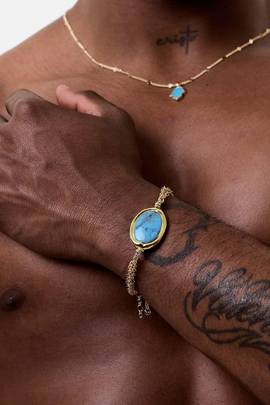 Brazalete Lapislázuli Gold
