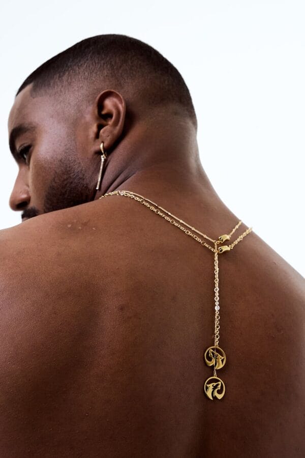 Collar Doble Pearl Gold - Imagen 2