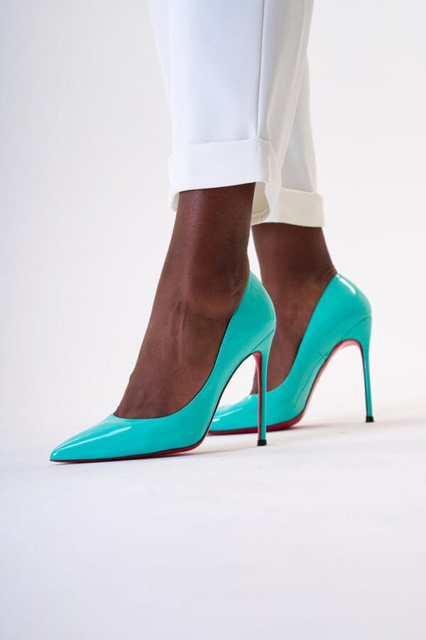 Tacones Azul Del Mar - Imagen 3