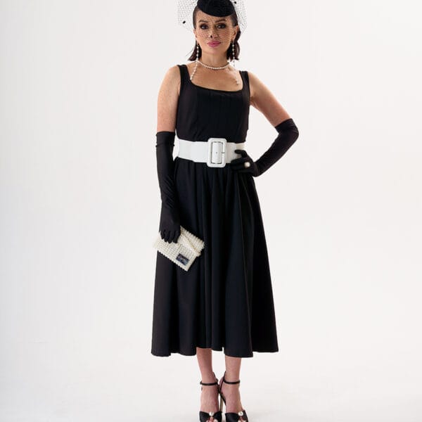 Vestido Negro de Tirantes