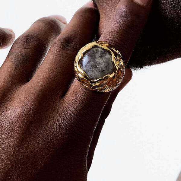 Anillo Pirita Gold