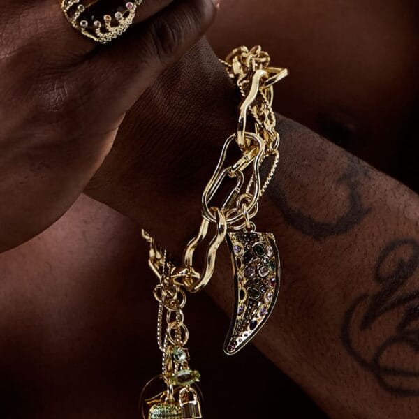 Brazalete Murano Gold
