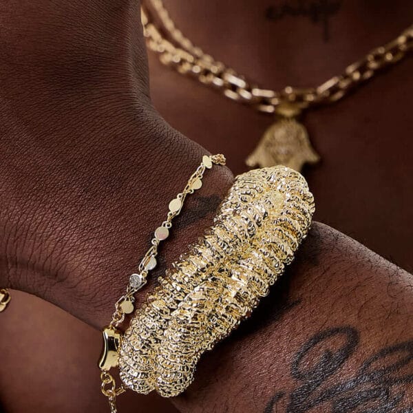 Brazalete Serpiente de Oro