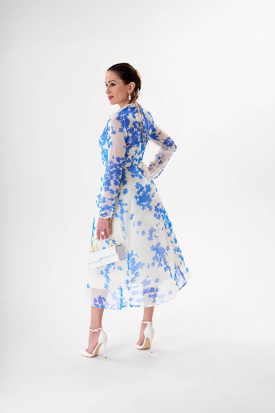 Vestido Flor Celeste