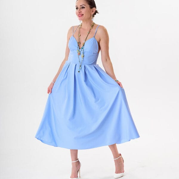 Vestido Sol Celeste 3