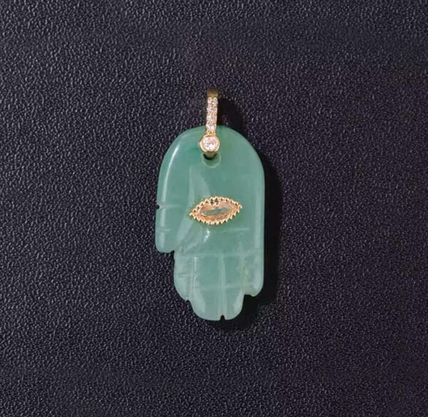 Collar Unisex de Mano de Fátima - Imagen 4