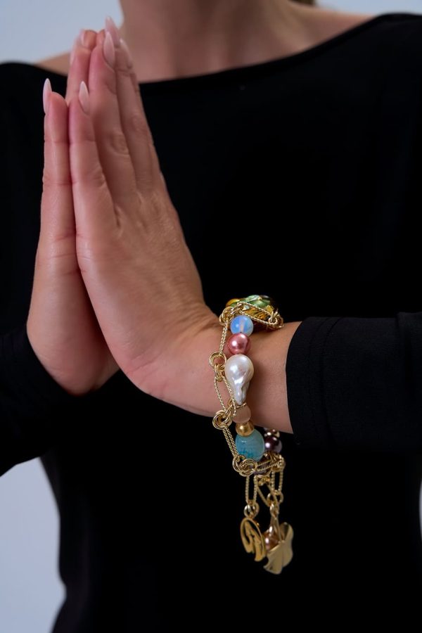 Brazalete Agatha Blue Love - Imagen 2