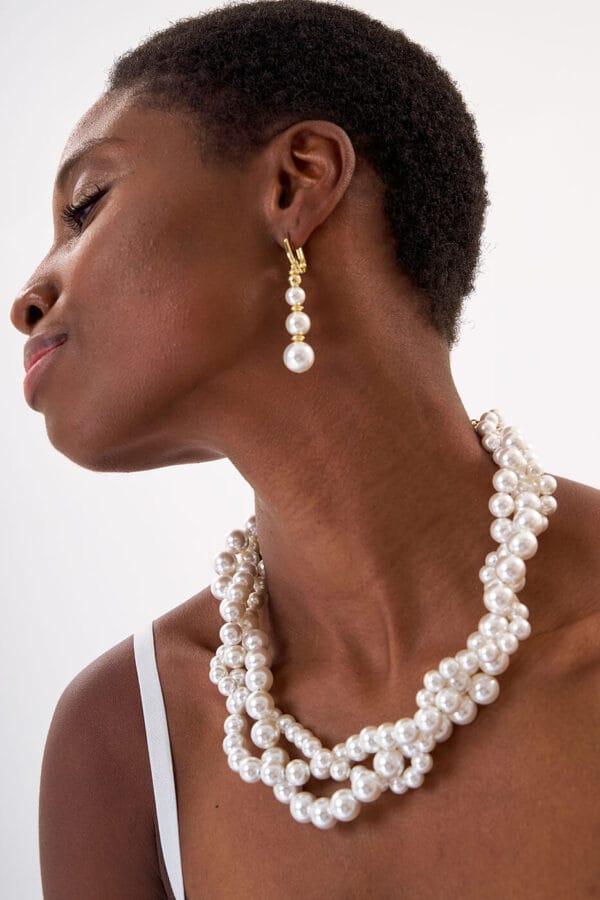 Gargantilla Trinidad Pearls Gold - Imagen 4