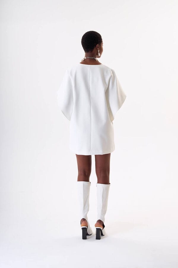 Vestido Mariposa Blanca - Imagen 5