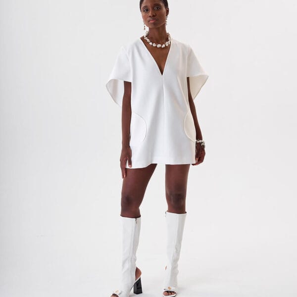 Vestido Mariposa Blanca
