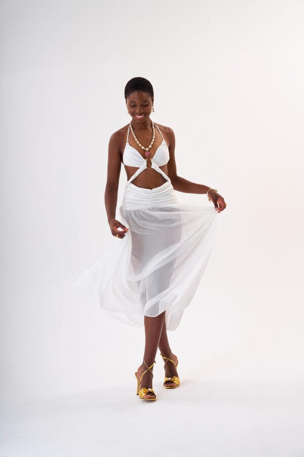 Vestido Transparente Playa - Imagen 3