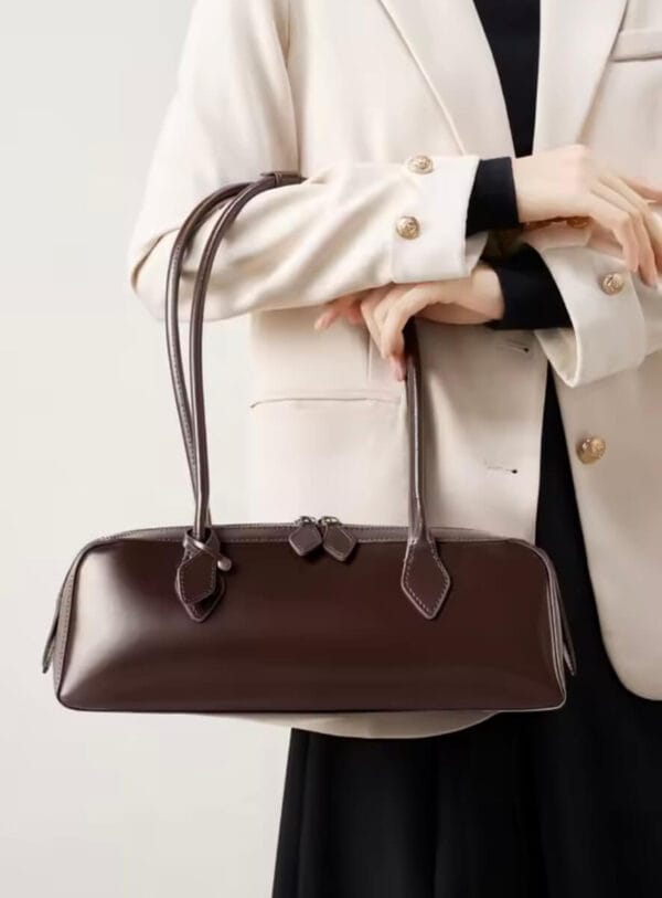 Bolso Stella Marrón Oscuro - Imagen 2