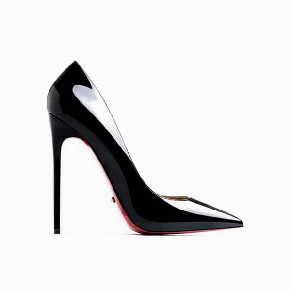 Tacones Helena Noche Negra Lacado