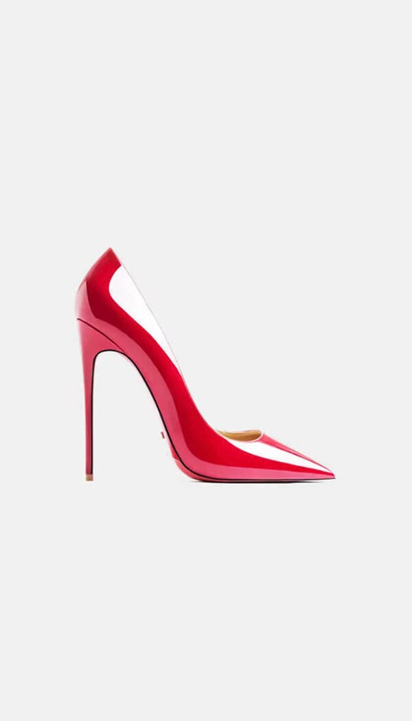 Tacones Helena Rojo
