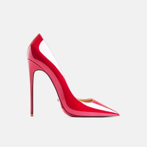 Tacones Helena Rojo