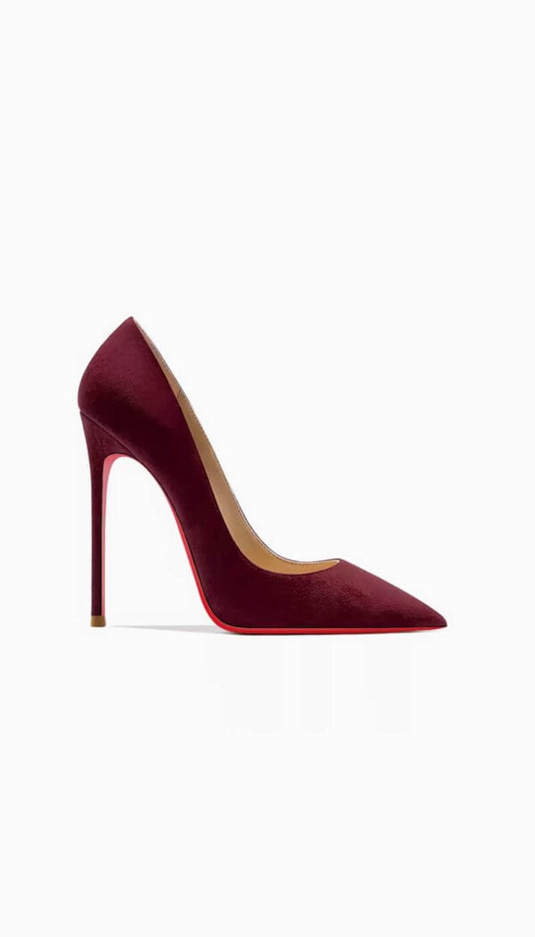 Tacones Helena Vino Rojo