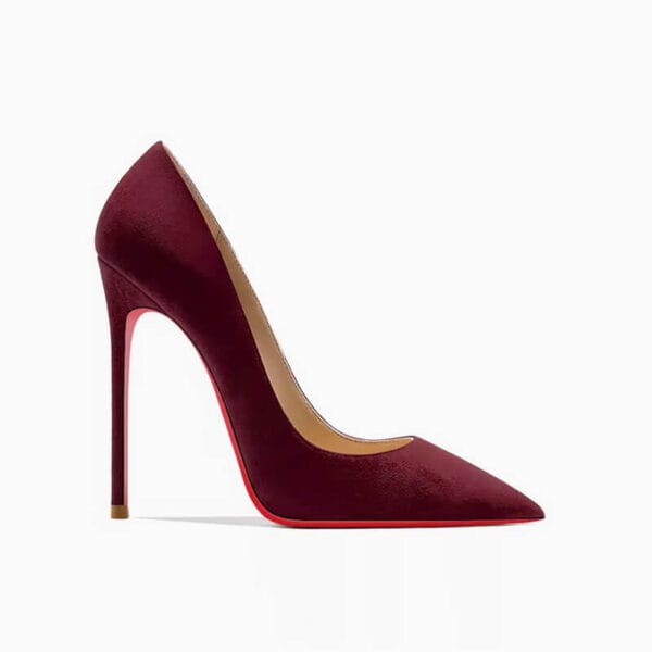 Tacones Helena Vino Rojo