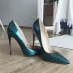 Tacones Helena Noche Verde